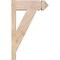 Ekena Millwork Traditional Arts & Crafts Smooth Outlooker, Douglas Fir, 5 1/2"W x 14"D x 22"H OUT06X14X22TRA03SDF - alternate 3